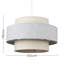 Kofel 2-Light Unique Tiered Lamp Shade-1885188155-1885188152