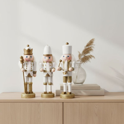 4.9" Mini Nutcracker Figurine, Nutcracker Table Decoration