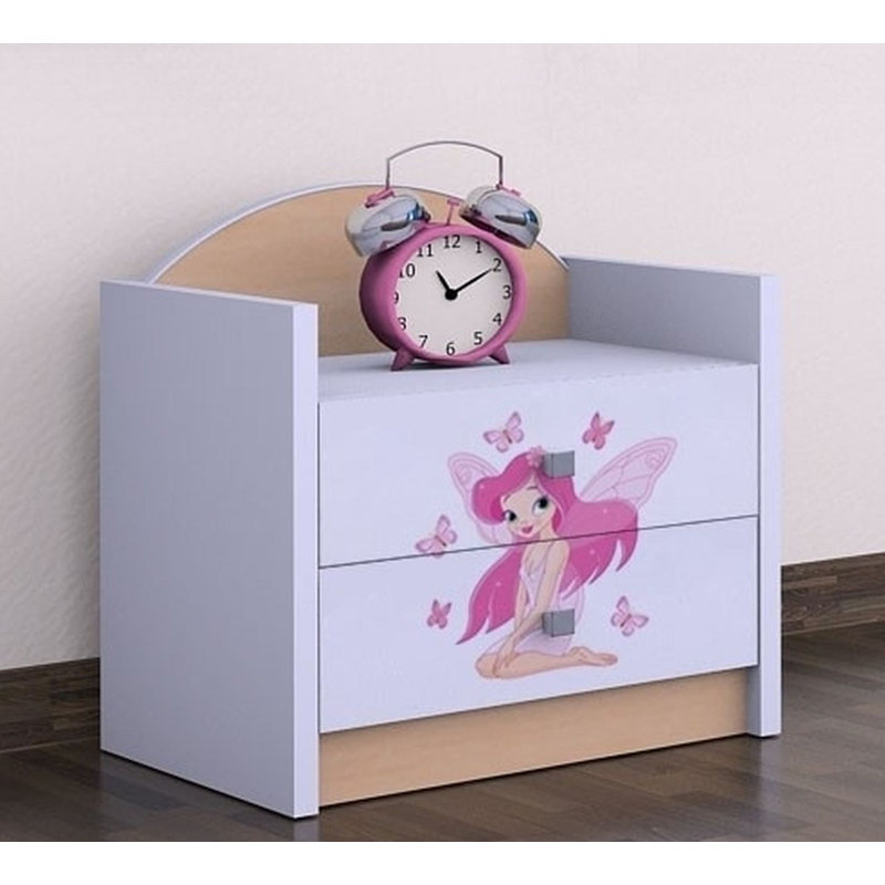 Elowen Nightstand, Beige