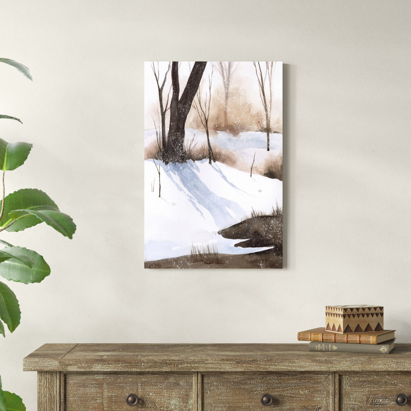 " Snowland I " by Grace Popp Painting Print, 30" H x 20" W