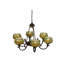 Jeweled 6 - Light Chandelier