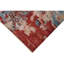 High-Quality Hand-Knotted Red And Blue Area Rug