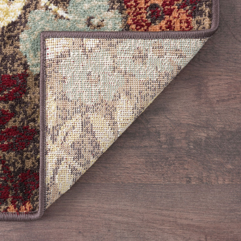Tapis transitionnel brun Highfill, Rectangle 2 pi x 3 pi