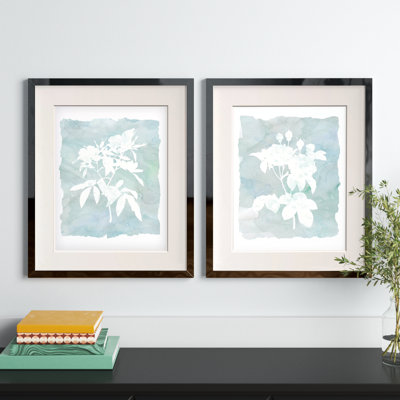" Silhouette Botanical I " 2 - Pieces