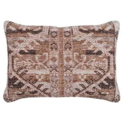 Violet Chenille Knife Edge Textured Throw Pillow