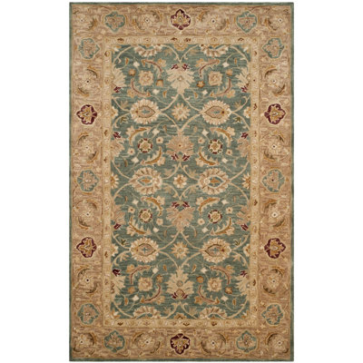 Tapis oriental en laine touffeté à la main Antiquity