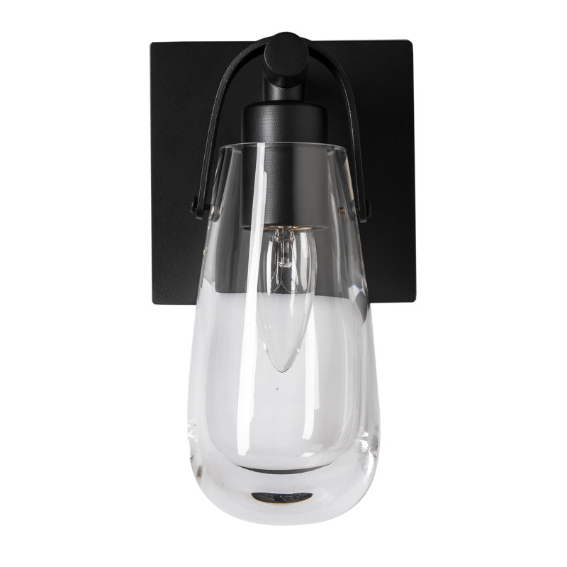 Eos 1 - Light Dimmable Bath Sconce, Black