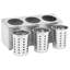 Stainless Steel Rectangle Utensil Crock