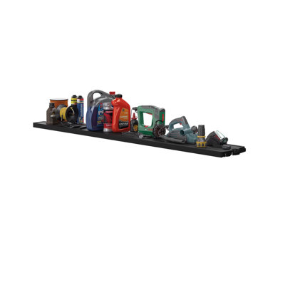 Suncast 67 in. W x 10 in. D Resin Shelf Kit with Wall-Mount Design, Made in the USA