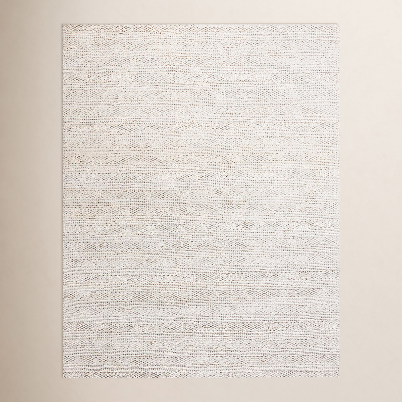 Stanwick Bleached Hand-Woven Jute Rug, Rectangle 5' x 8'