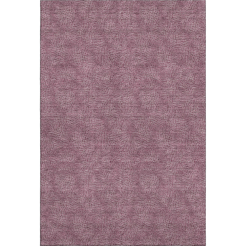 Tapis géométrique de qualité supérieure lavable à la machine Cossette AMF1057, Rectangulaire 8 pi x 10 pi