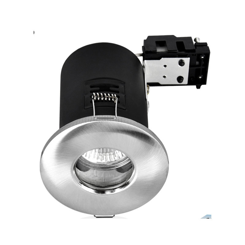 8.6cm Retrofit Downlight, Brushed Chrome, Warm White