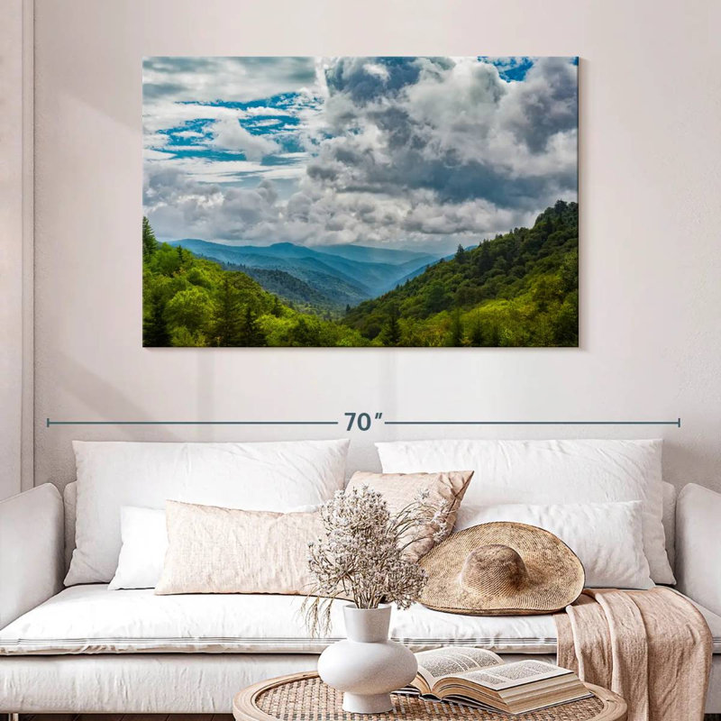 Alvord Smoky Mountains Valley, H 32 po x l 48 po