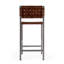 Bromley Iron and Leather 24.5" Counter Stool-1824475956