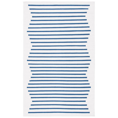 Estruch Hand Woven Cotton Striped Rug