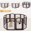 Barrière pour animaux autoportante-1882482452