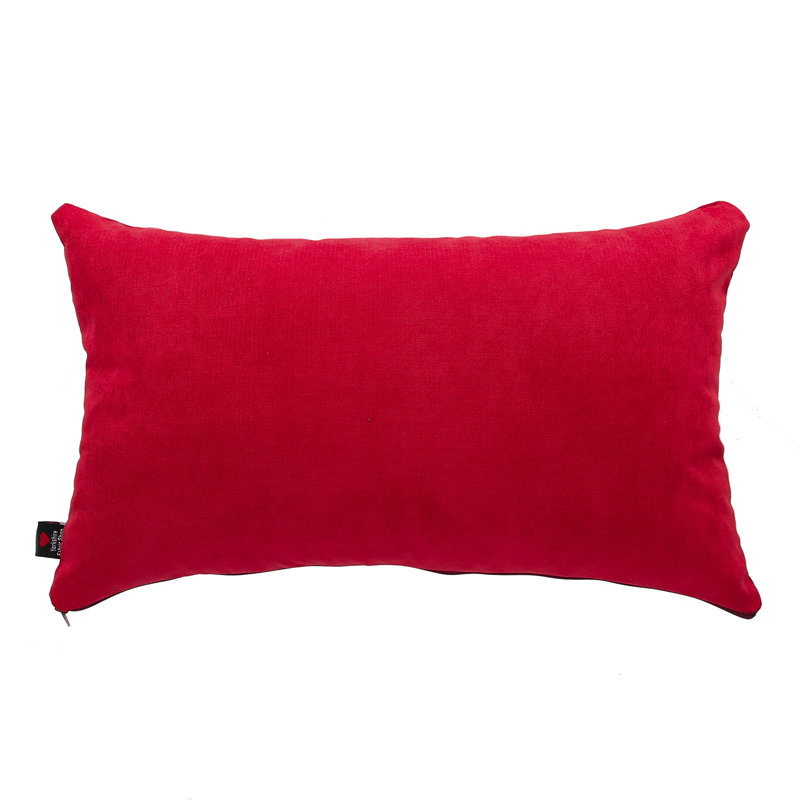 Millste Rectangular Cushion, Red