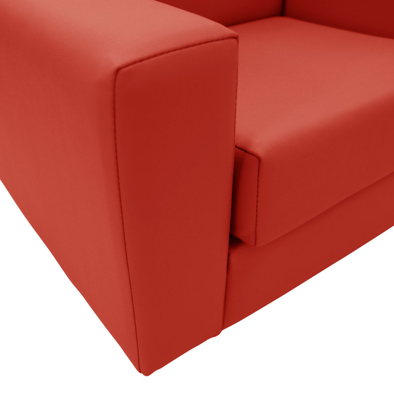Chaise de jeu classique inspirée des enfants, Rouge