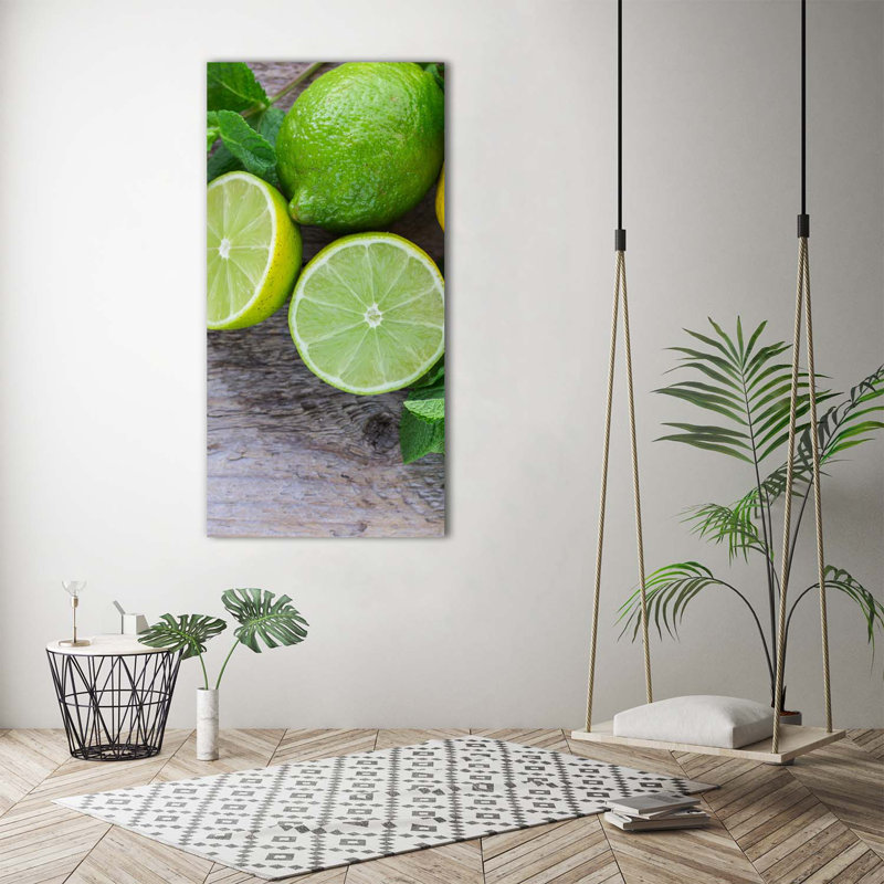 Limes And Lemon - Wrapped Canvas Print