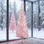 Arbre de Noël rose 5 pi-963222063-963222056