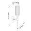 Cunningham Nickel Armed Sconce
