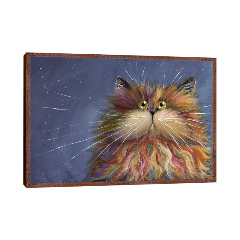 Pixie by Kim Haskins - Print on Canvas, Brown Framed Canvas, 152.5 cm H x 101.5 cm W