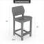 Tabourets de bar de patio en PEHD avec repose-pieds (lot de 2)-774301814-774301819