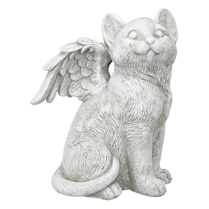 Loving Friend Memorial Pet Animals Weather Resistant UV Resistant Polyresin Garden Statue