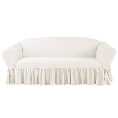 Cotton Duck T-sofa Slipcovers Blue - Sure Fit : Target