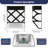 Colour-Changing Low Voltage Solar Powered Integrated LED Deck Light Pack