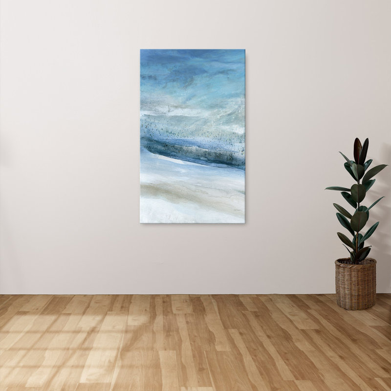 "Cobalt Rising Light" par Carol Robinson, reproduction sur toile, H 24 po x l 40 po x P 1,5 po