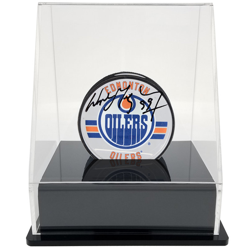 Boîte de hockey sur présentoir de luxe protégé contre les rayons uv