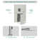 10" Wall Mount Complete Rainfall Shower System with Rough-in Valve and Slide Bar