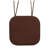 Honeycomb Memory Foam Non-Slip 16" x 16" Chair Cushion Pad with Ties-594513206-656944978