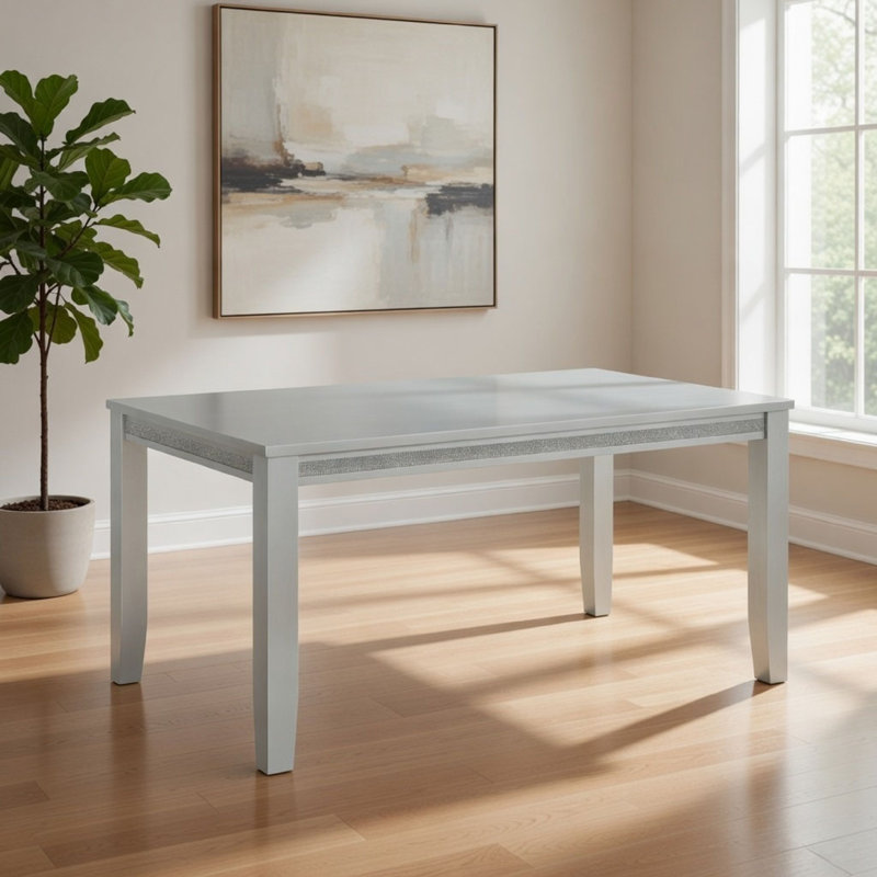 Table de salle à manger rectangulaire Liam L 64 po x l 38 po Liam