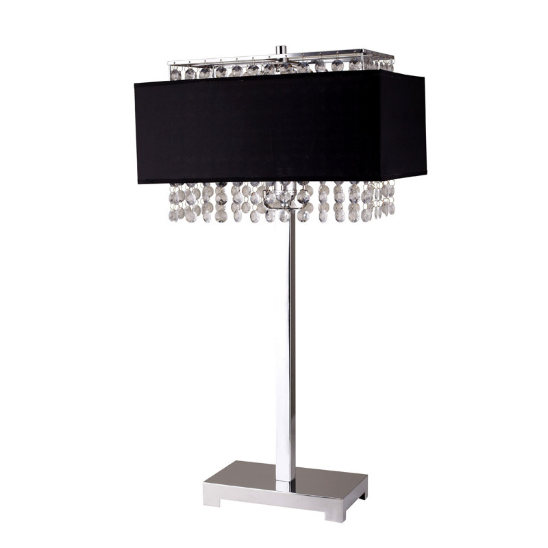 Metal Table Lamp, Black