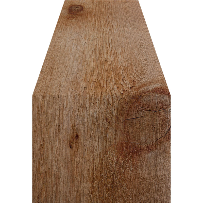 Attelle impériale du genou, Cèdre rouge, Brute, H 12 po x l 6 po x P 12 po