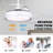36" 3-Blade Ceiling Fan with Lights and Remote Control-97085797