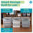 29 Qt Latched Storage Container 6-Pack