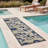 Ciann Floral Blue/Gray Indoor/Outdoor Area Rug-1915091286