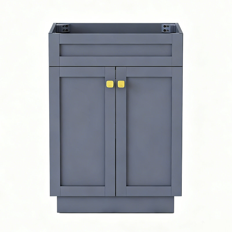 Meuble-lavabo simple 24 po sans lavabo Modern