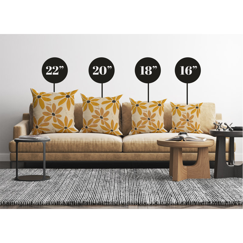 Housse de coussin Florence, H 22 po x l 22 po