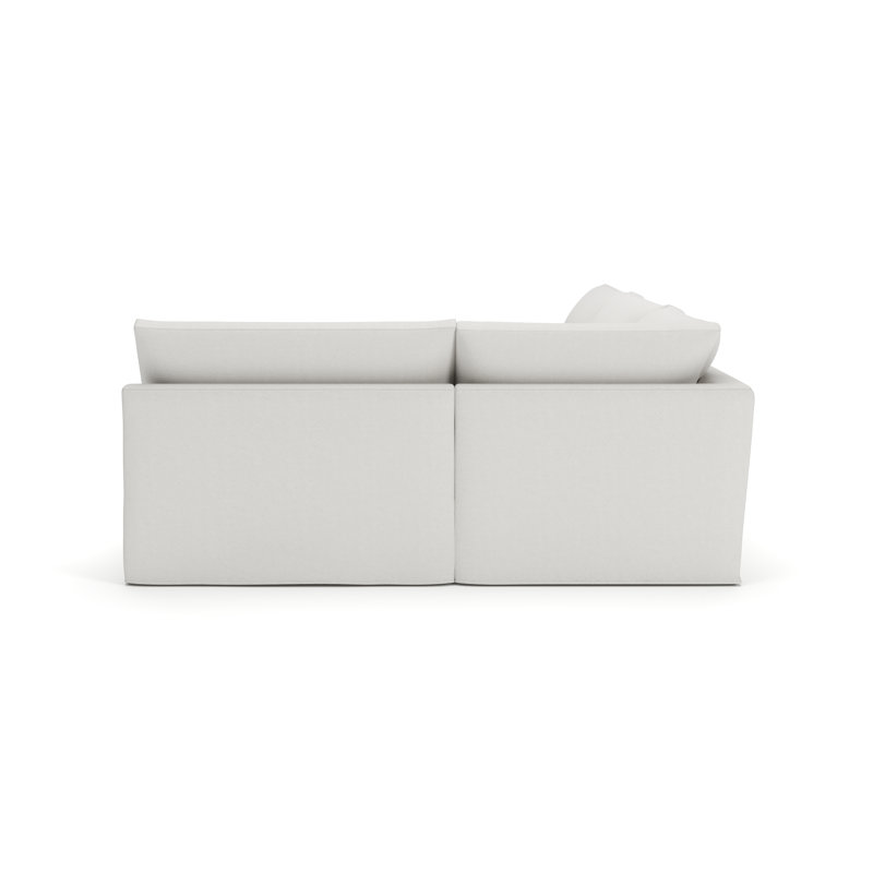 Canapé modulaire 4 pièces Wrenley, Beige Macarena, Orienté à droite
