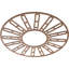Médaillon de plafond en bois Hale-63412170-63412188