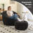 Bean Bag Chair Bean Bag Chairs With Ottoman For Adults Comfy Beanbag Giant Bean Bag Chair With Spacious Design Bean Bag Couch With Armrest Large Bean Bag Chair With Memory Foam Filler For Living Room Bedroom-1262828846