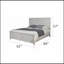 Lit Benony de style moderne en bois, cadre de lit, lit plateforme-2116121650-2090750520