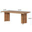Rahn 63'' W. 6 Person Dining Table-183639933
