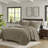 Oversized Queen Bedding Sets, Cotton Fill Herringbone For Modern Home
