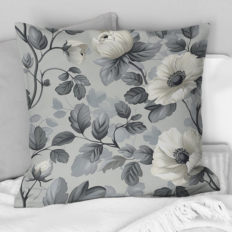 Coussin décoratif Floral Dream III - Glam, H 16 po x l 16 po