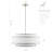 Aasim 18" Modern 4-Light Dimmable Drum Chandelier-685813052
